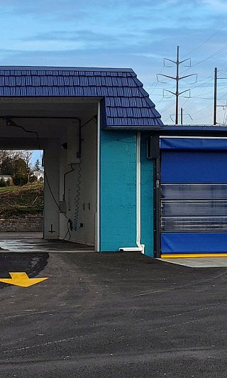 Car Wash Front - Bay 4-5